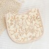 Babero muselina estampa beige