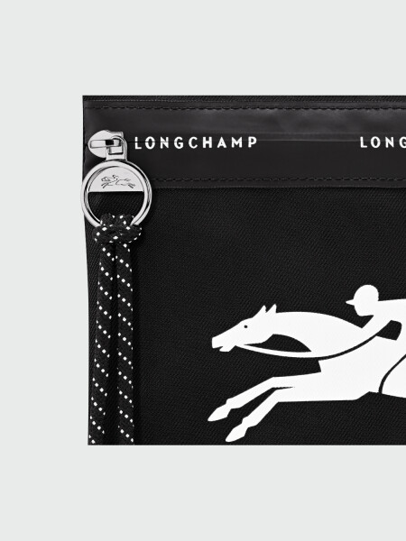Longchamp- Neceser de lona reciclada, Le pliage Energy Negro