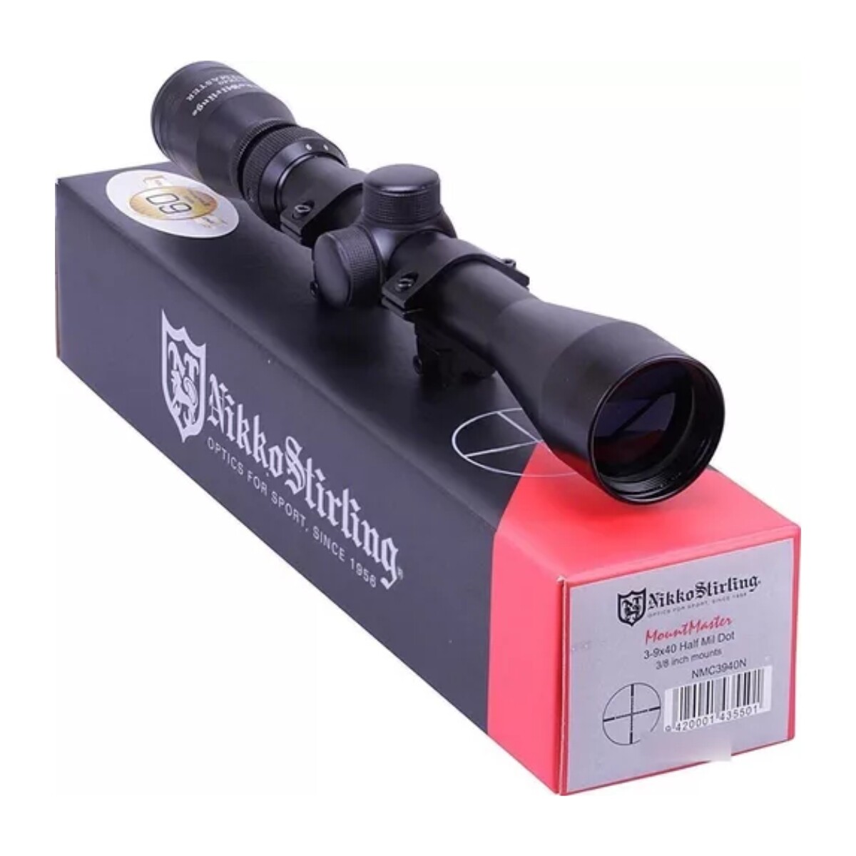 MIRA NIKKOSTIRLING MOUNTMASTER 3-9X40 NMC3940N 