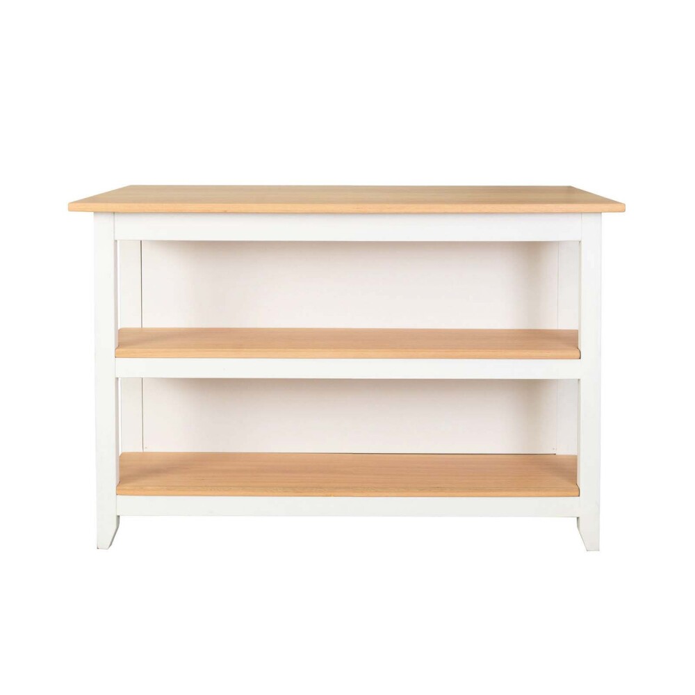 ISLA 120 CM MADERA BLANCO RAGUSA