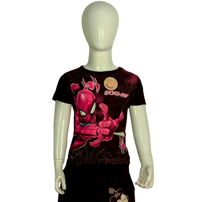 Remera Marvel Spiderman de Niños - SPTISS2456091 Negro