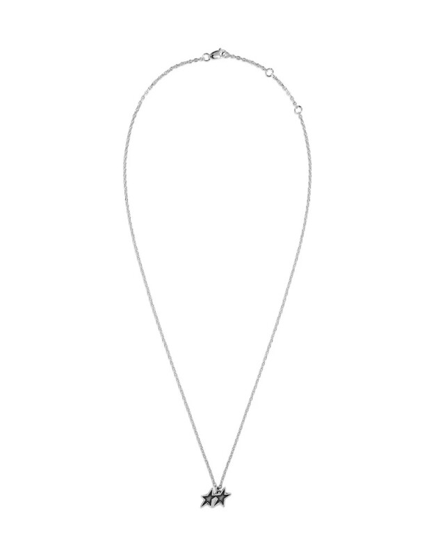 TwoJeys Collar Tilted Enameled Plata TwoJeys Collar Tilted Enameled Plata