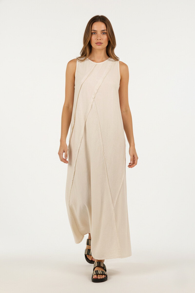 Vestido Sand - Crudo / Natural 