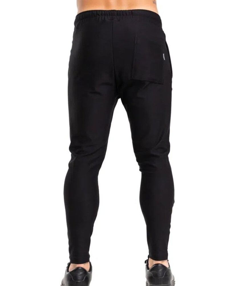 Pantalon Color Negro Elastizado By La Mafia U