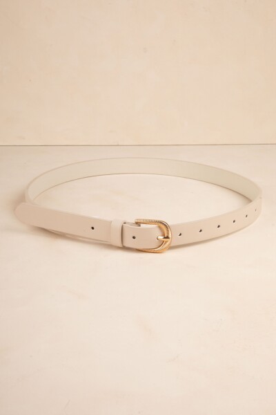 CINTURON EMERSON Beige