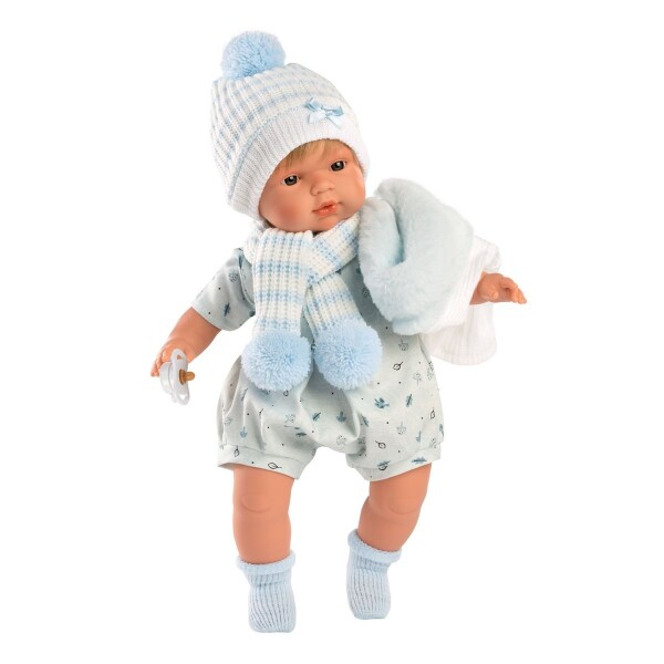 Muñeco Llorens Sasha Lloron Abrigo Chupete Pijama Zapatos Variante Modelo Sasha