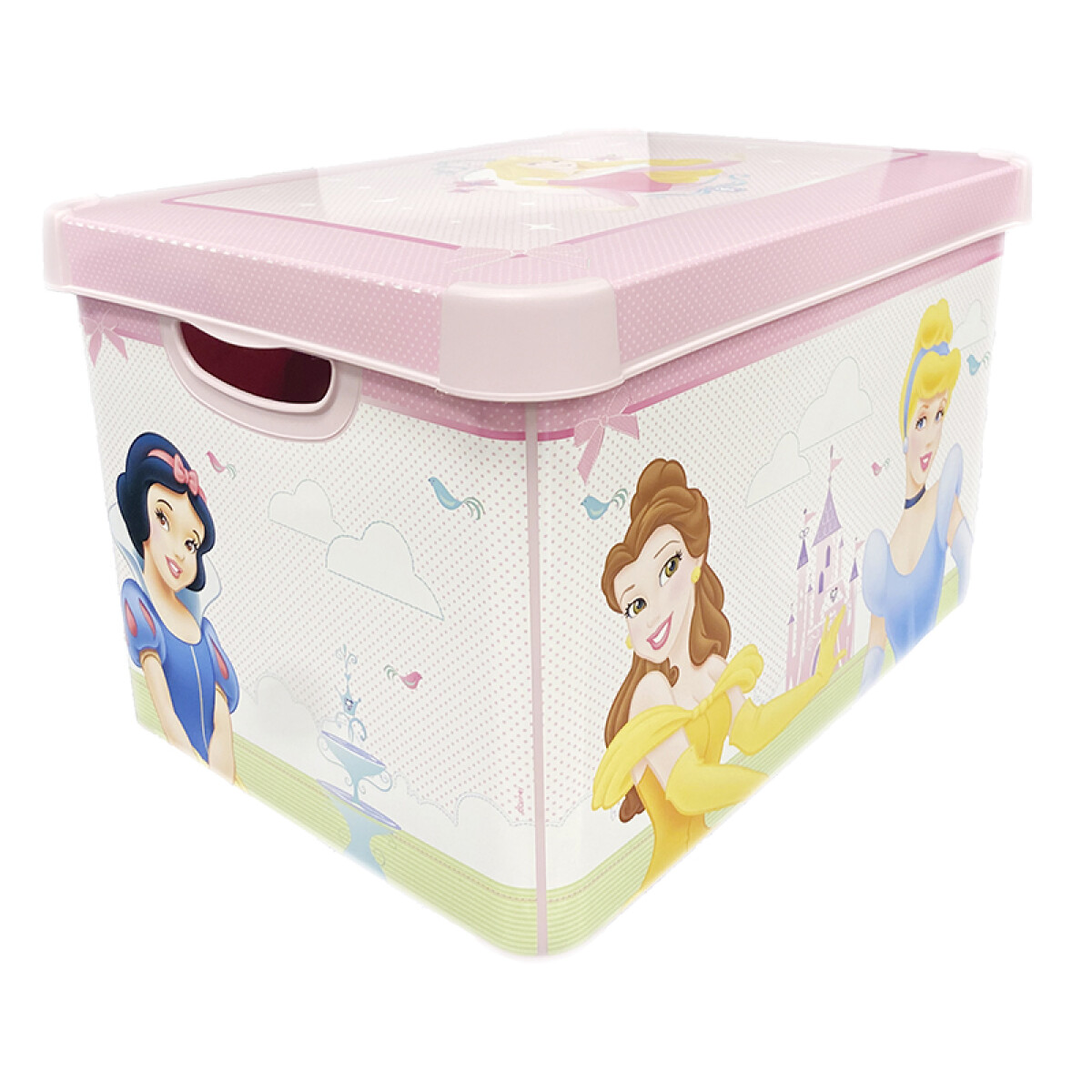 Caja Organizadora Infantil Princesas Disney 22 Lts Plástica 