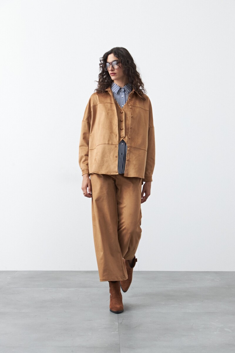 SOBRECAMISA CALYPSO Camel