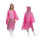 Capa para Lluvia Poncho Impermeable Unisex ROSA