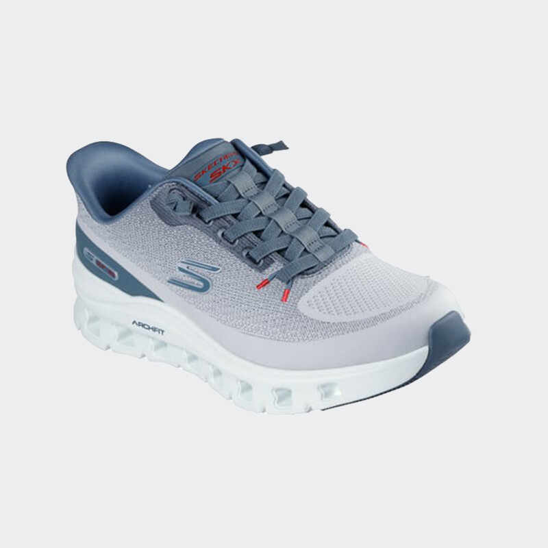 Championes Slip-Ins Arch Fit Glide Step Pro Gris