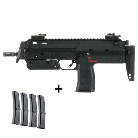Rifle Subfusil Hk MP7 A1 BLK Eléctrica 6mm + 4 Cargadores Rifle Subfusil Hk MP7 A1 BLK Eléctrica 6mm + 4 Cargadores