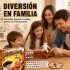 Juego de Mesa Ahorcado con Letras y Piezas de Encastre Marrón