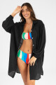 Camisola satin Negro