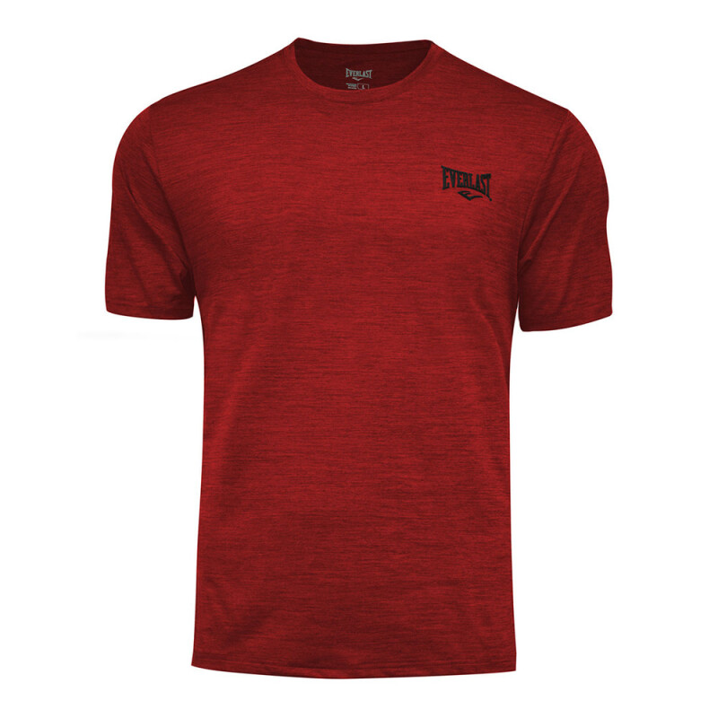 TSHIRT MEN EVERLAST POLY/SPX CHAMPION RD M RED