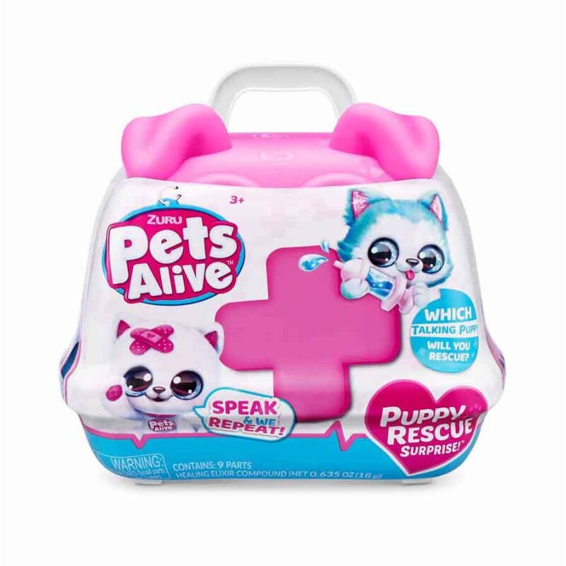 Pets Alive - Casita Mascota Rescata Y Cura C/Sonido Y Sorpresa PETS ALIVE - CASITA MASCOTA RESCATA Y CURA C/SONIDO Y SORPRESA