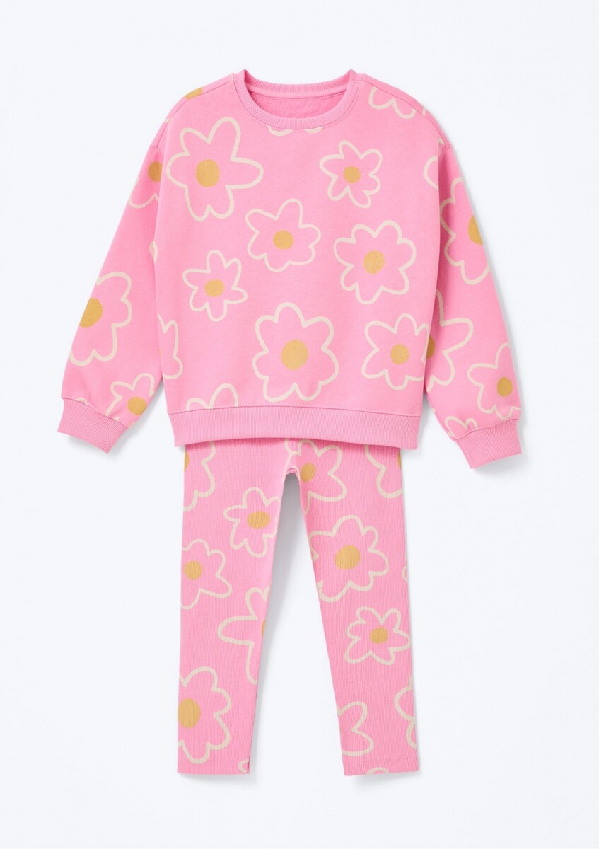 CONJUNTO ESTAMPADO - CONJUNTO ML FEM 