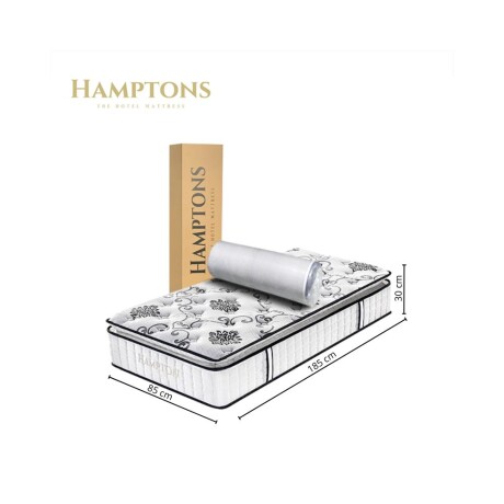 Colchon de resortes 1 plaza Hamptons Bronze 80x185 Colchon de resortes 1 plaza Hamptons Bronze 80x185