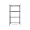 Estanteria de 4 Estantes de Metal 91 x 46 x 180 cm Estanteria de 4 Estantes de Metal 91 x 46 x 180 cm