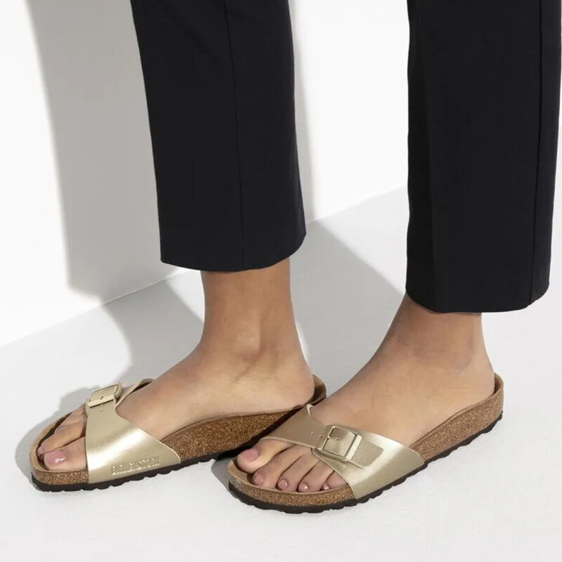 Sandalias Birkenstock Madrid Bf Gold Sandalias Birkenstock Madrid Bf Gold