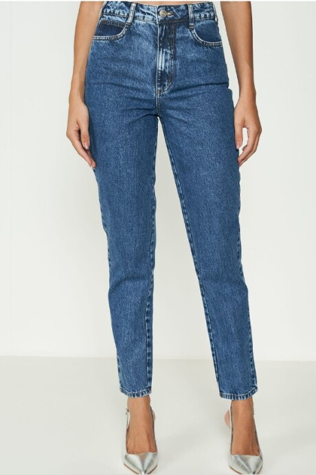 Pantalon Jean Bruna Azul