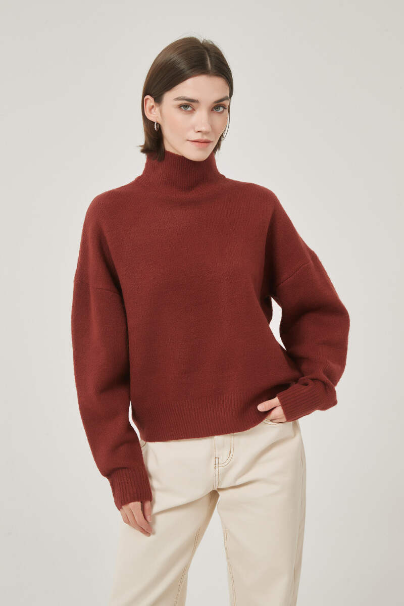 Sweater Kersa - Caoba 