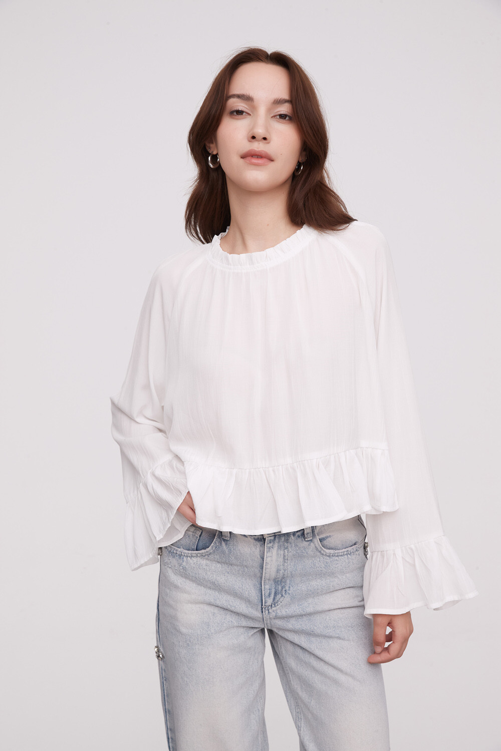 Blusa Baciro Marfil / Off White