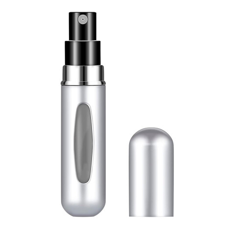 Mini Botella Atomizadora De Perfume Portátil Recargable X2 Color Variante Gris