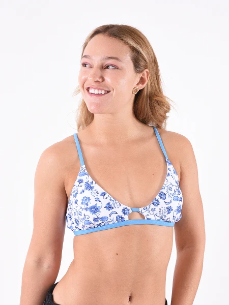 TOP MALAGA AZUL