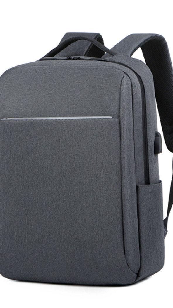 MOCHILA FORTUNE TAFETA GRIS
