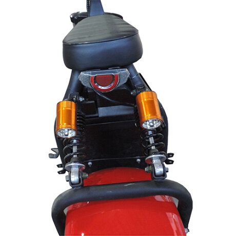 MOTO ELEC. CHOPPER 18" BATERIA LITIO - ROJO 001