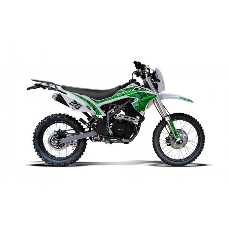 Moto Dirty Q26 125cc Verde
