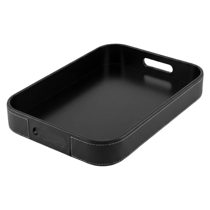 BANDEJA RECT PLAST NEGRO GDE Unica
