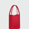 Longchamp -Cartera mini de cuero, Le foulonné Rojo