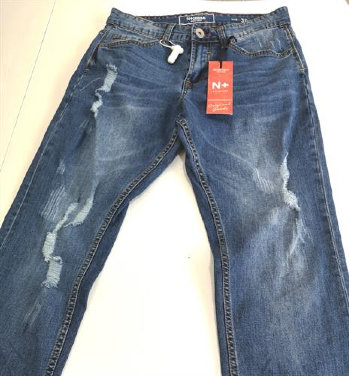 Pantalon Hom.Jean C/Rotu.Corto N+ - Jean 