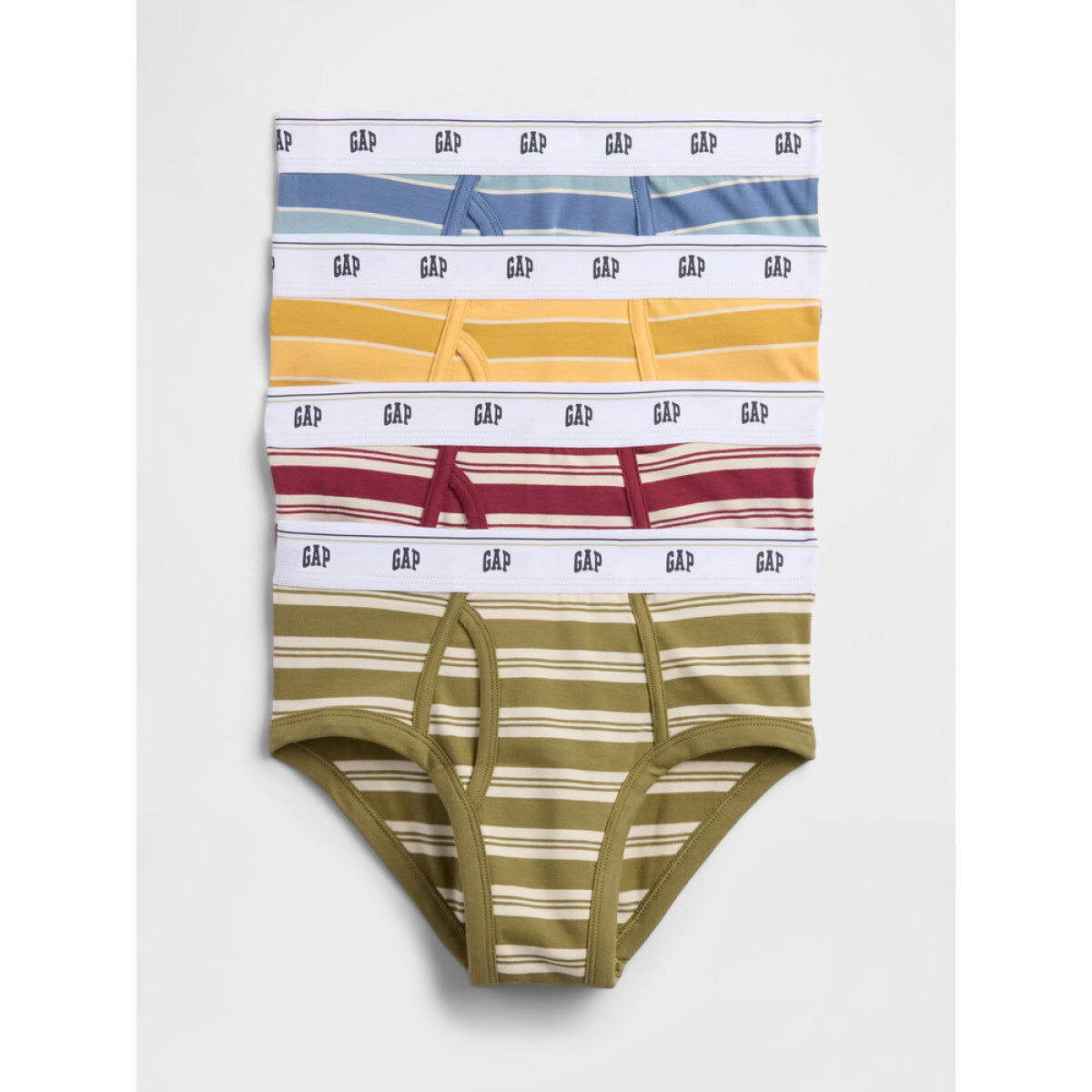 V-4PK BRIEFS STRIPE - FAL MULTI STRIPE 