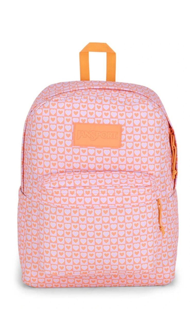 MOCHILA SUPERBREAK PLUS - HYPED HEARTS PINK 