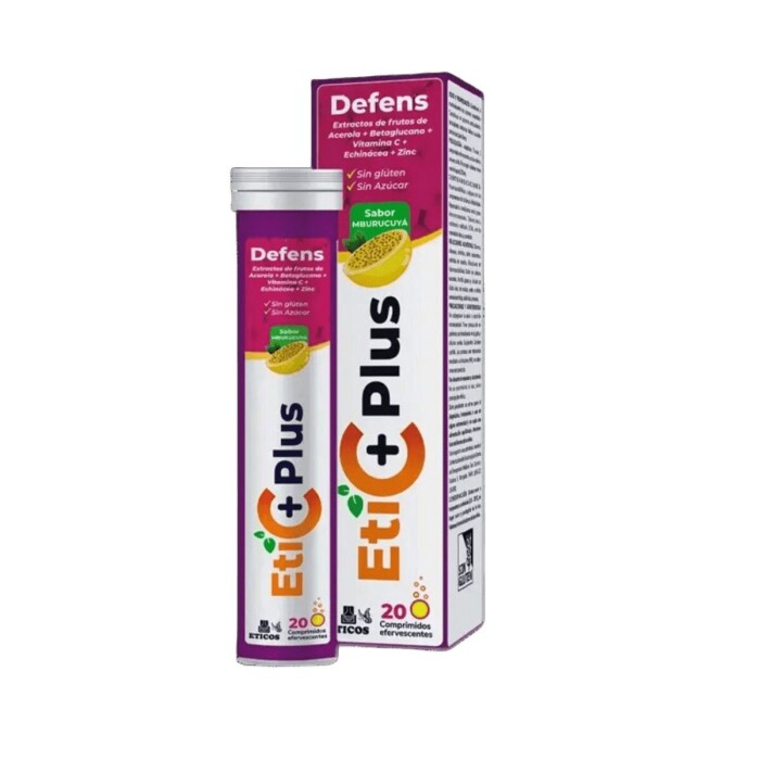 ETICPLUS DEFENS (INMUVIT) x 20 UN EFERV. única