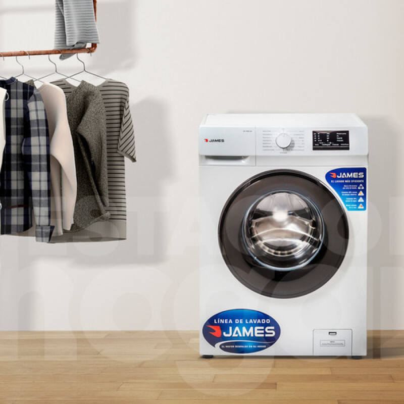 Lavarropas James Lr1006 G4 Blanco 6 Kg 15 Programas Lavarropas James Lr1006 G4 Blanco 6 Kg 15 Programas