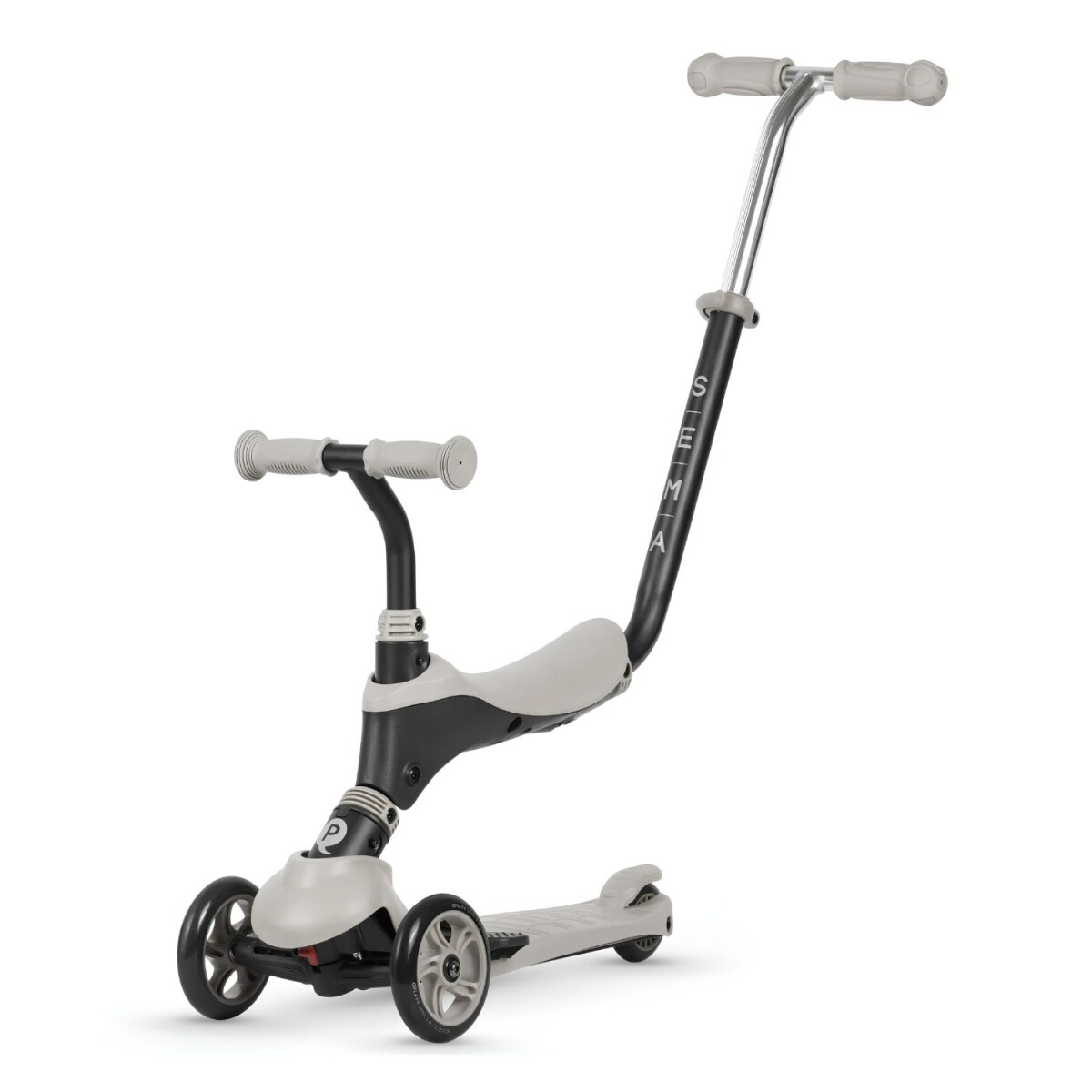 Monopatin DELUXE Qplay Sema 2 en 1 - Beige 