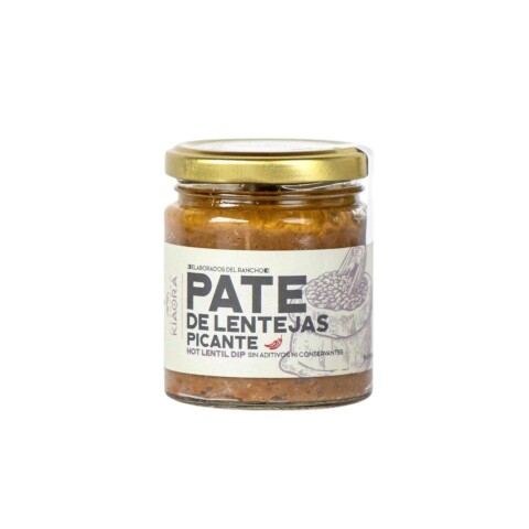 Pate De Lentejas picantes Kiaora Pate De Lentejas Rancho Kiora