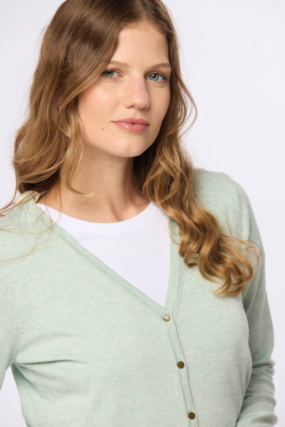 CARDIGAN LISO Verde