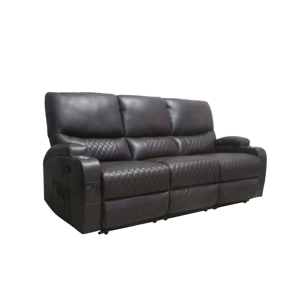 Recliner Capri - 3 Cuerpos - Marron Recliner Capri - 3 Cuerpos - Marron