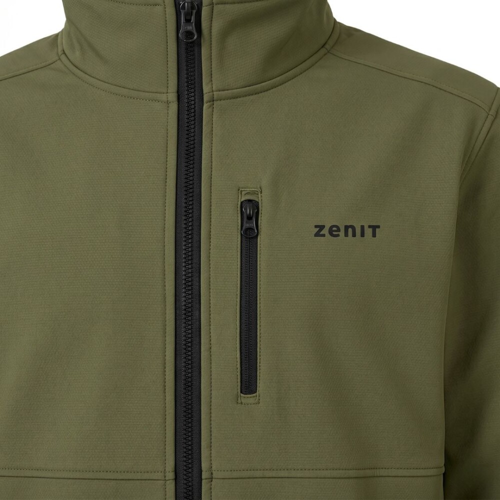 Campera Softshell Verde - Zenit Campera Softshell Verde - Zenit