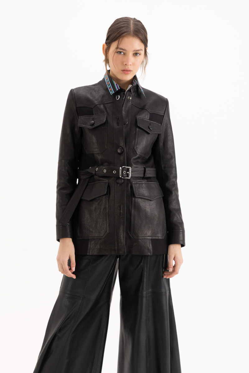 PARKA NET Negro