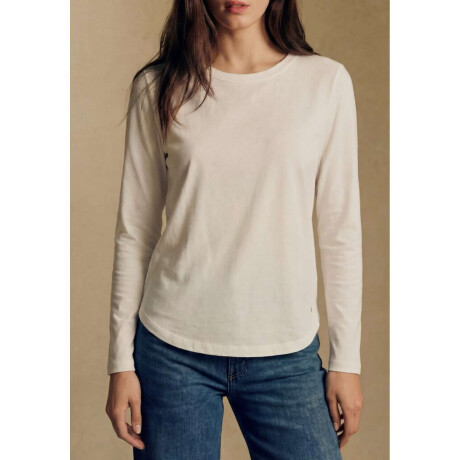 Remera Algodón Elastano Nacar