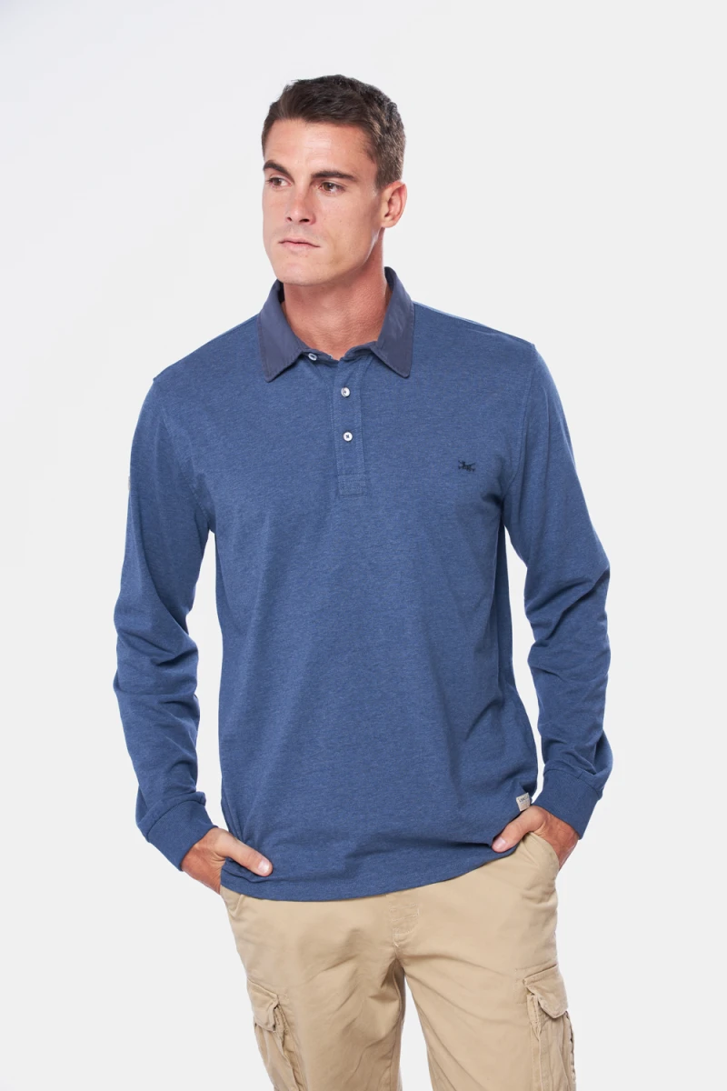 REMERA POLO LISA - Piedra 