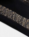 Kimonos Kimono Con Lurex - Negro
