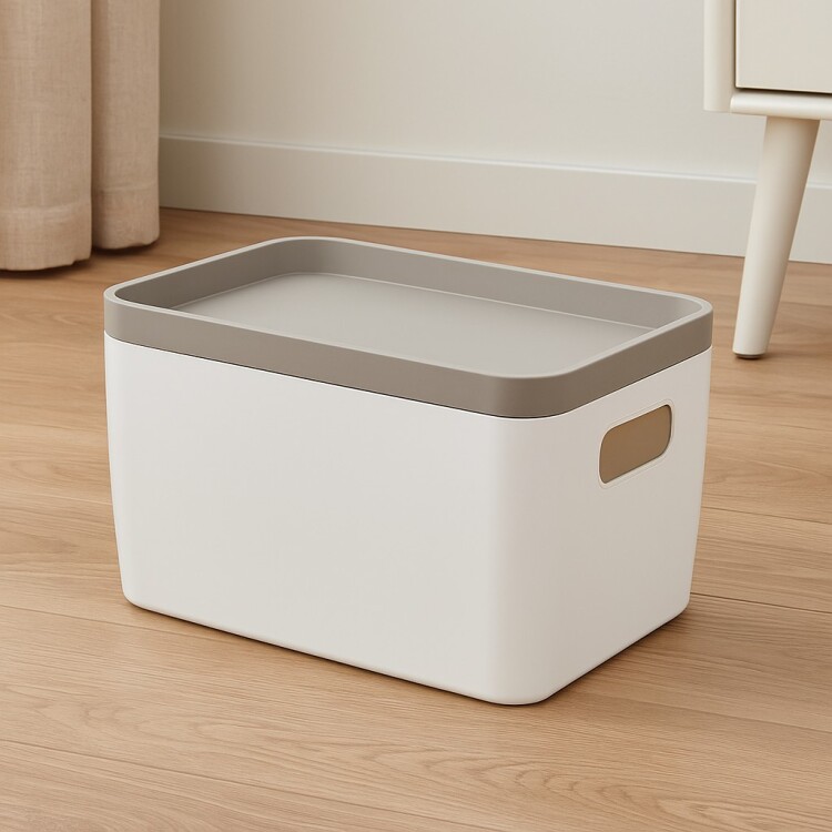 CAJA ORGANIZADORA IDEALLE CLASSIC 41X32X17CM Blanco