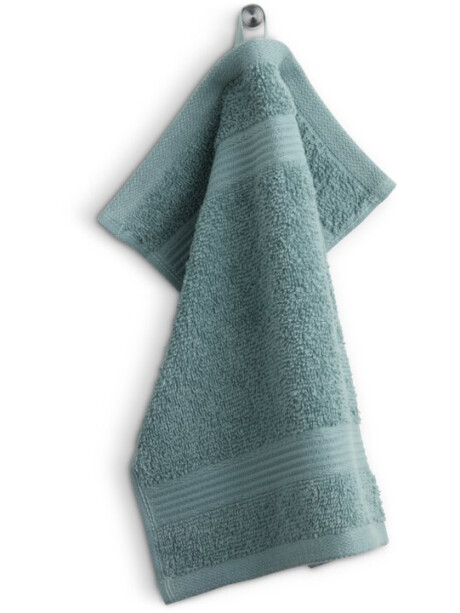 Toalla de tocador KARLSTAD 28x30 gris petróleo Toalla de tocador KARLSTAD 28x30 gris petróleo