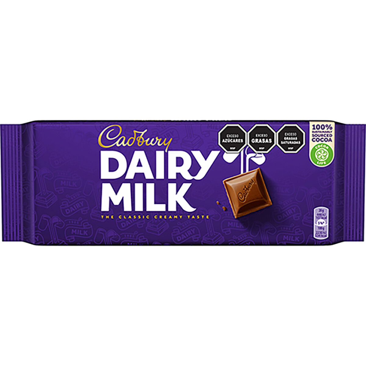Tableta de Chocolate Cadbudy con Leche 180G 